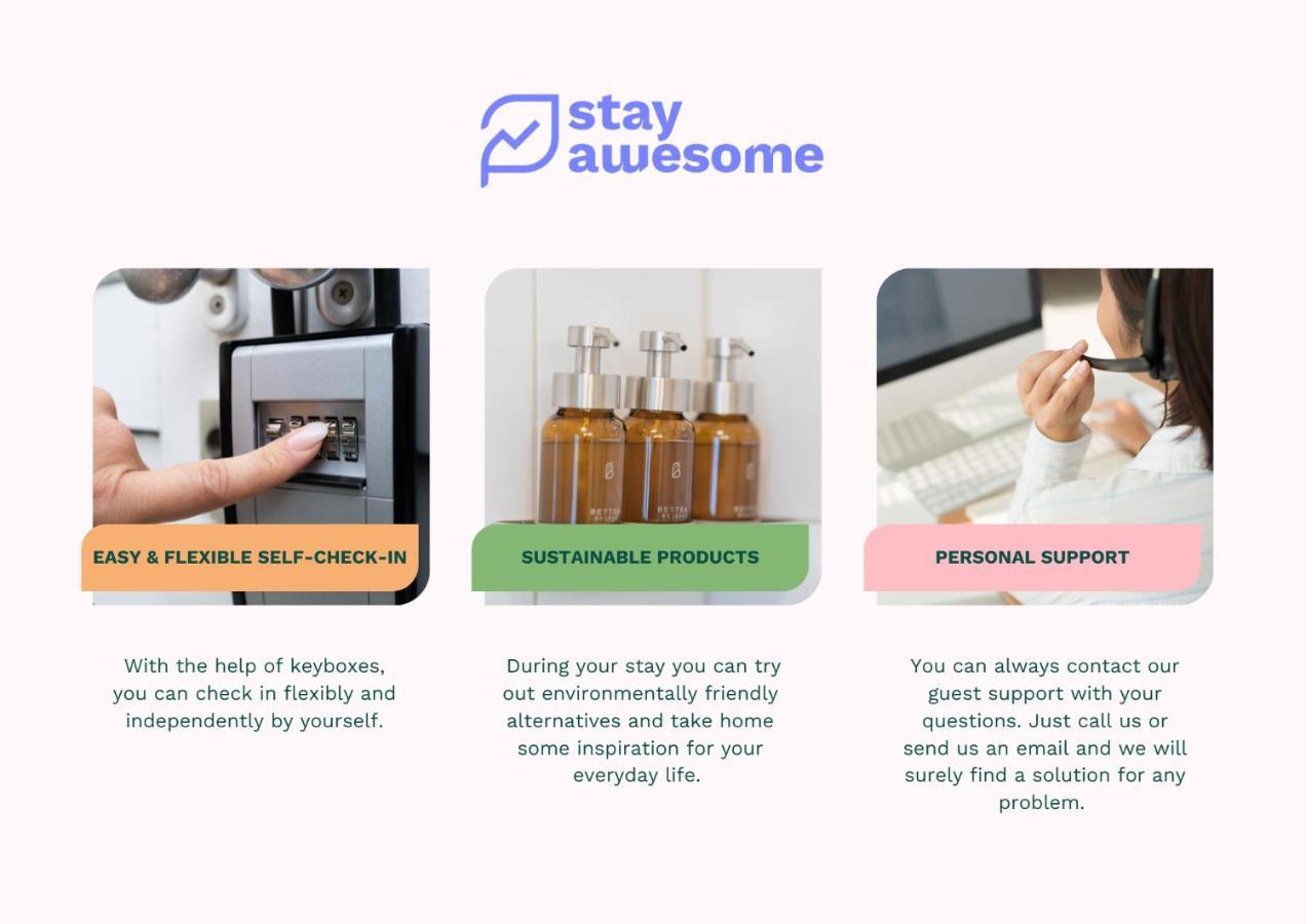 Stay Awesome - Modernes Apartment Am Botanischen Garten 카셀 외부 사진